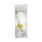 South Main Hardware Cable Tie, 10-1/2 in L, 3.2 in Max Bundle Dia., Silver, 304 Stainless Steel, 200 lb Strength 222108 - alternate 4
